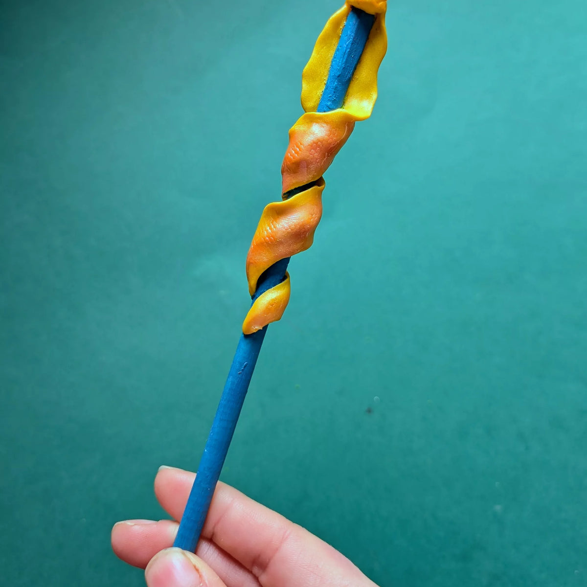 baguette pour cheveux limace féérique réaliste