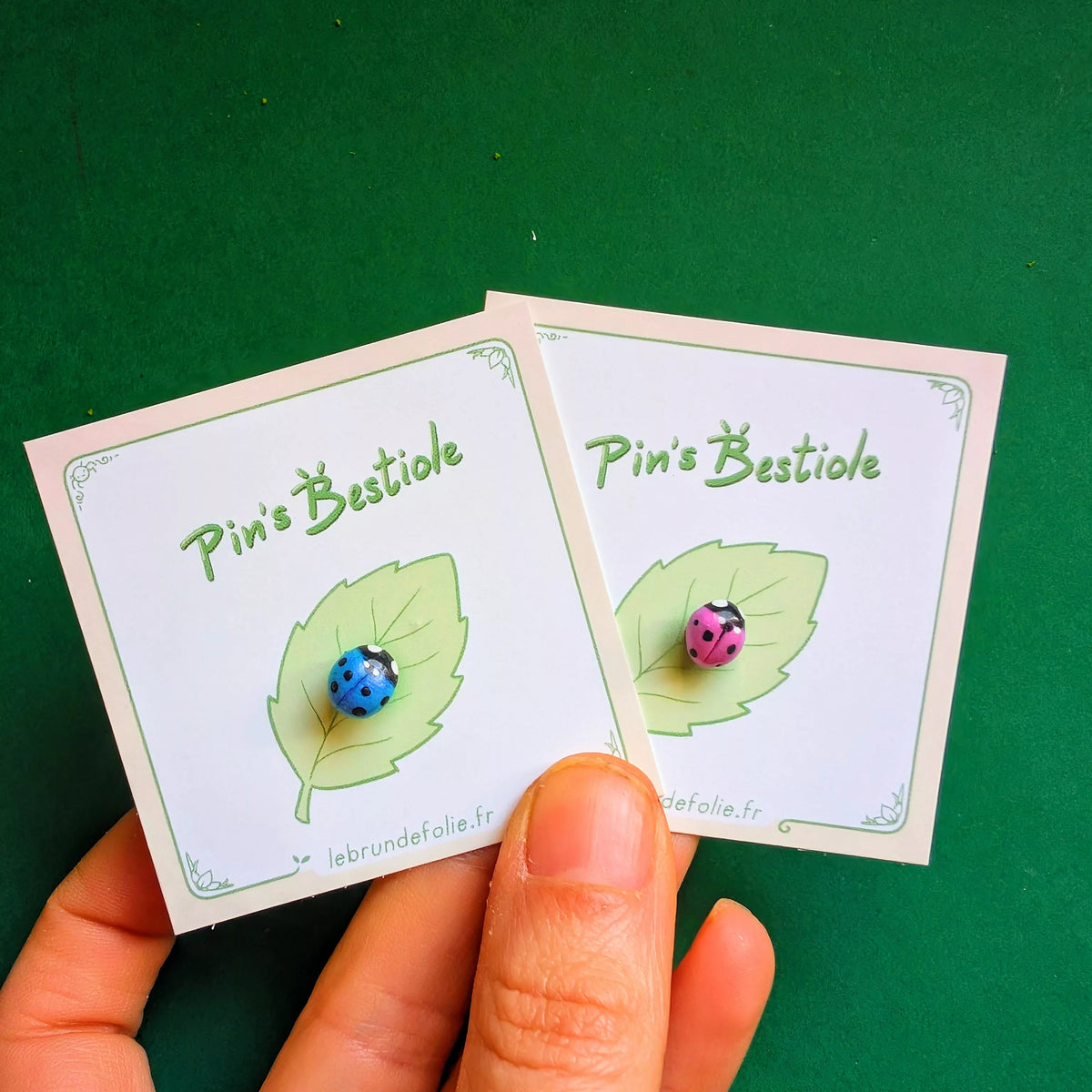 pins coccinelles shiny ( version brillante) : choisissez votre couleur personnalisée !