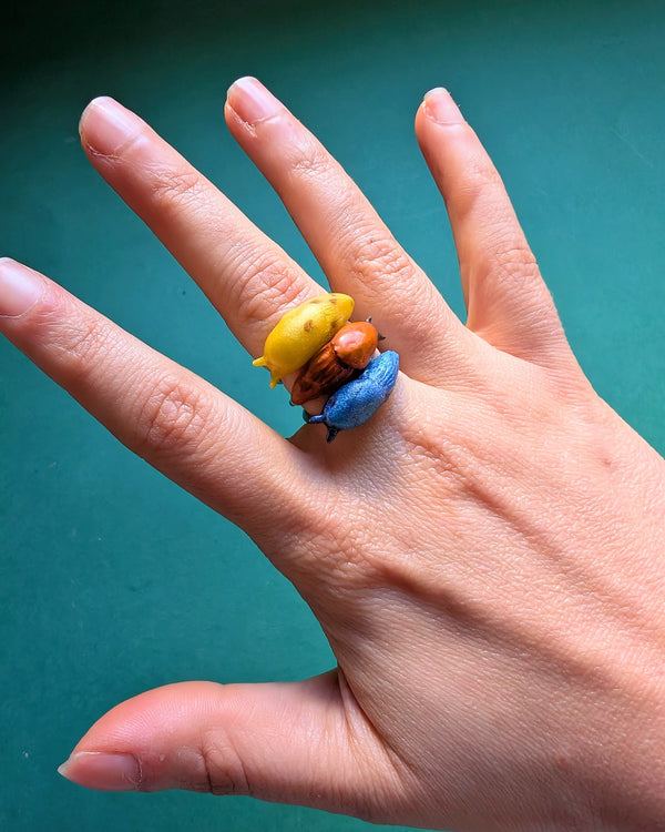 Bague limace banane
