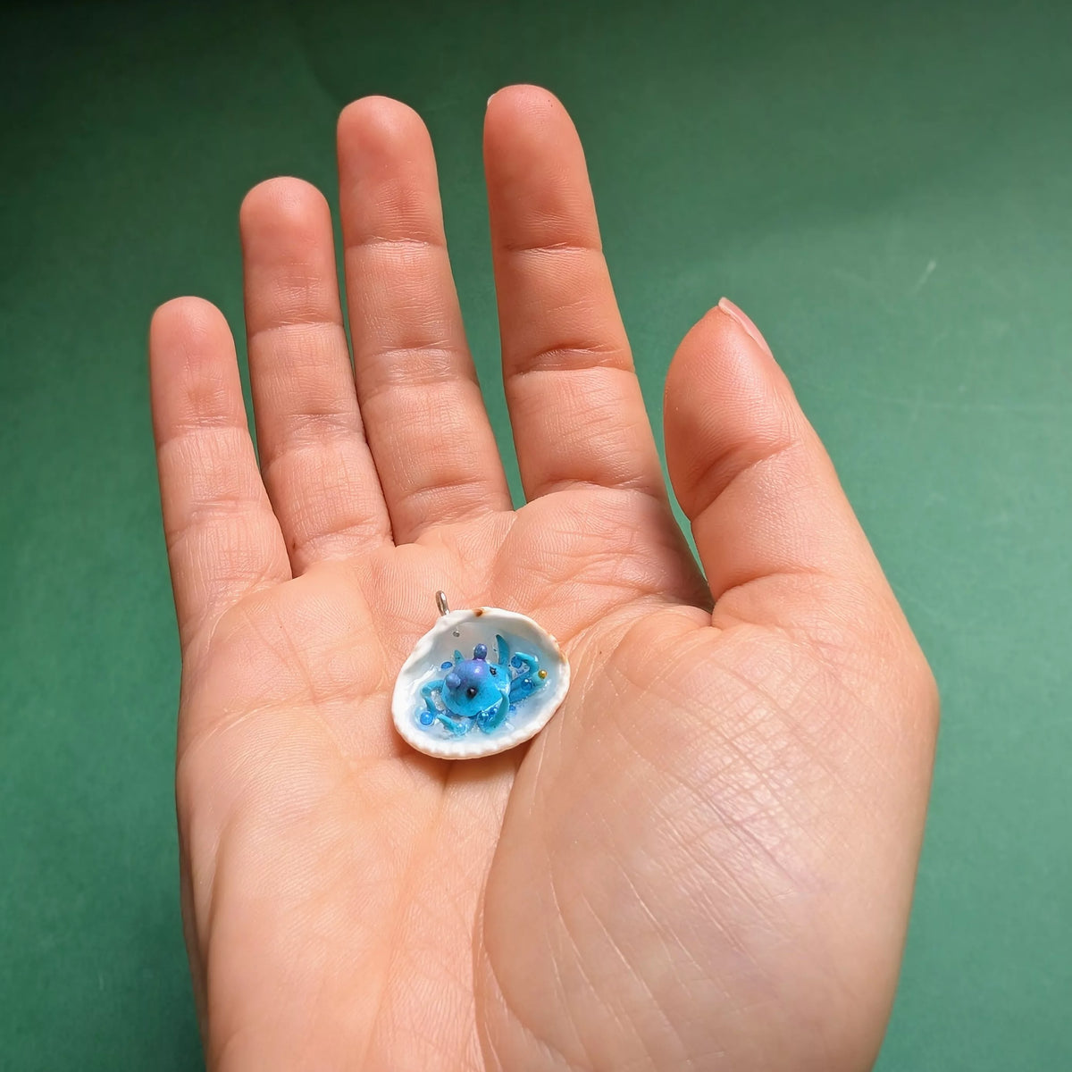 Pendentif pieuvre dumbo colorée
