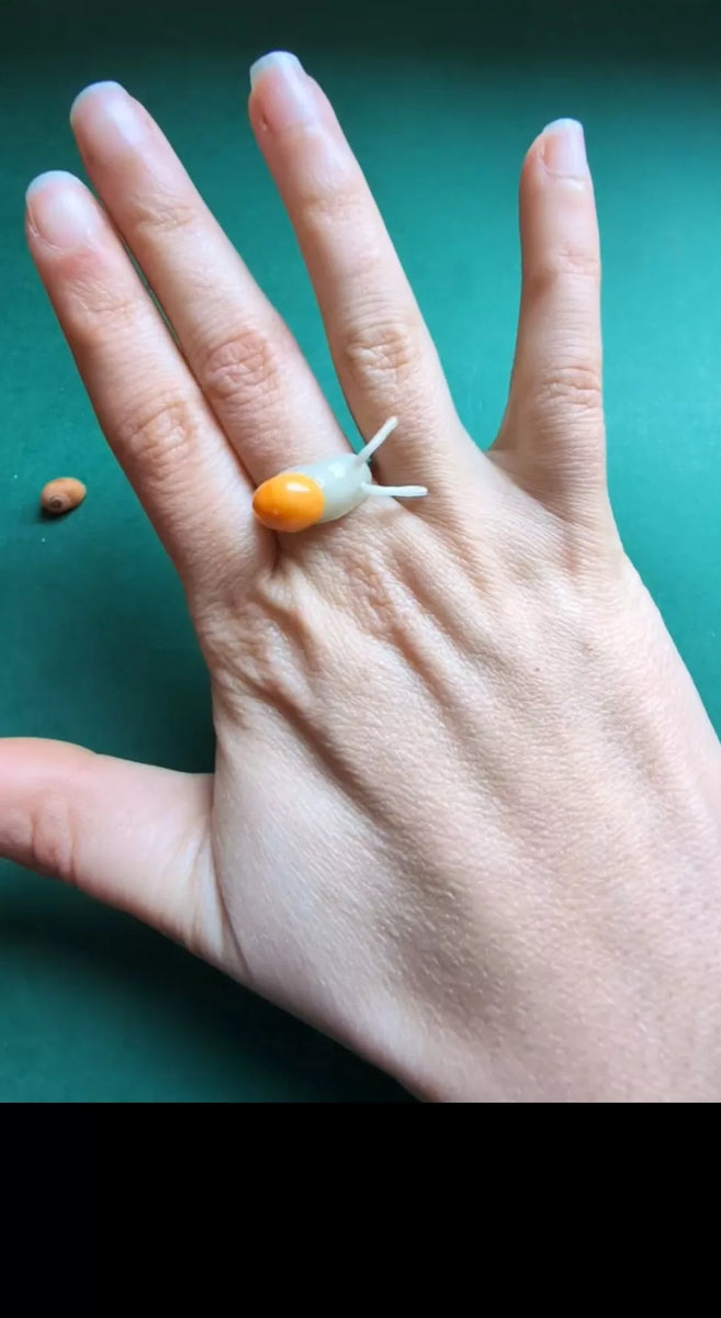 Bague réglable support acier inoxydable escargot/Nescargot