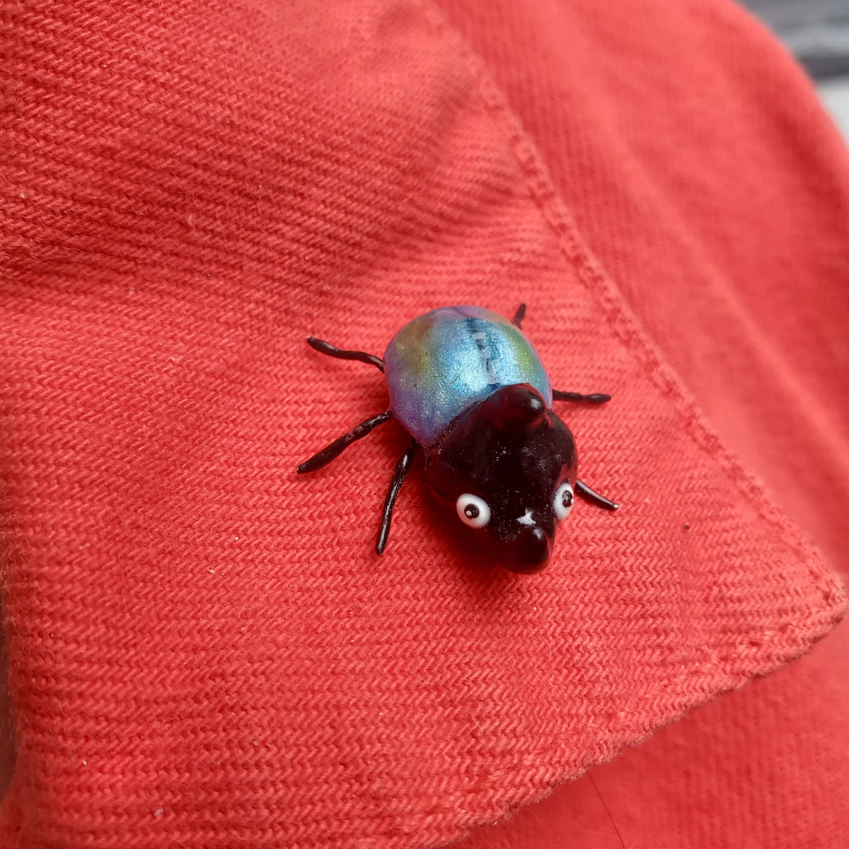 pins insectes scarabée rhinocéros alias « scaracorne » bleu4