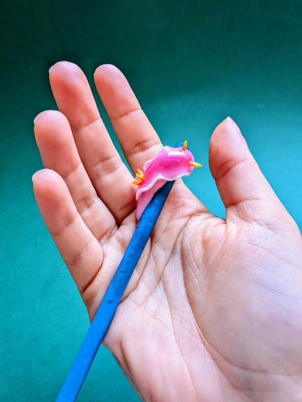Baguette nudibranche rose