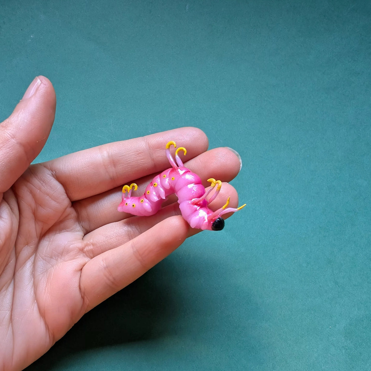 pins chenille rose