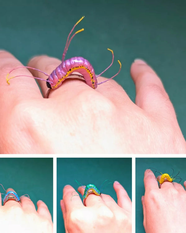 Bague chenille